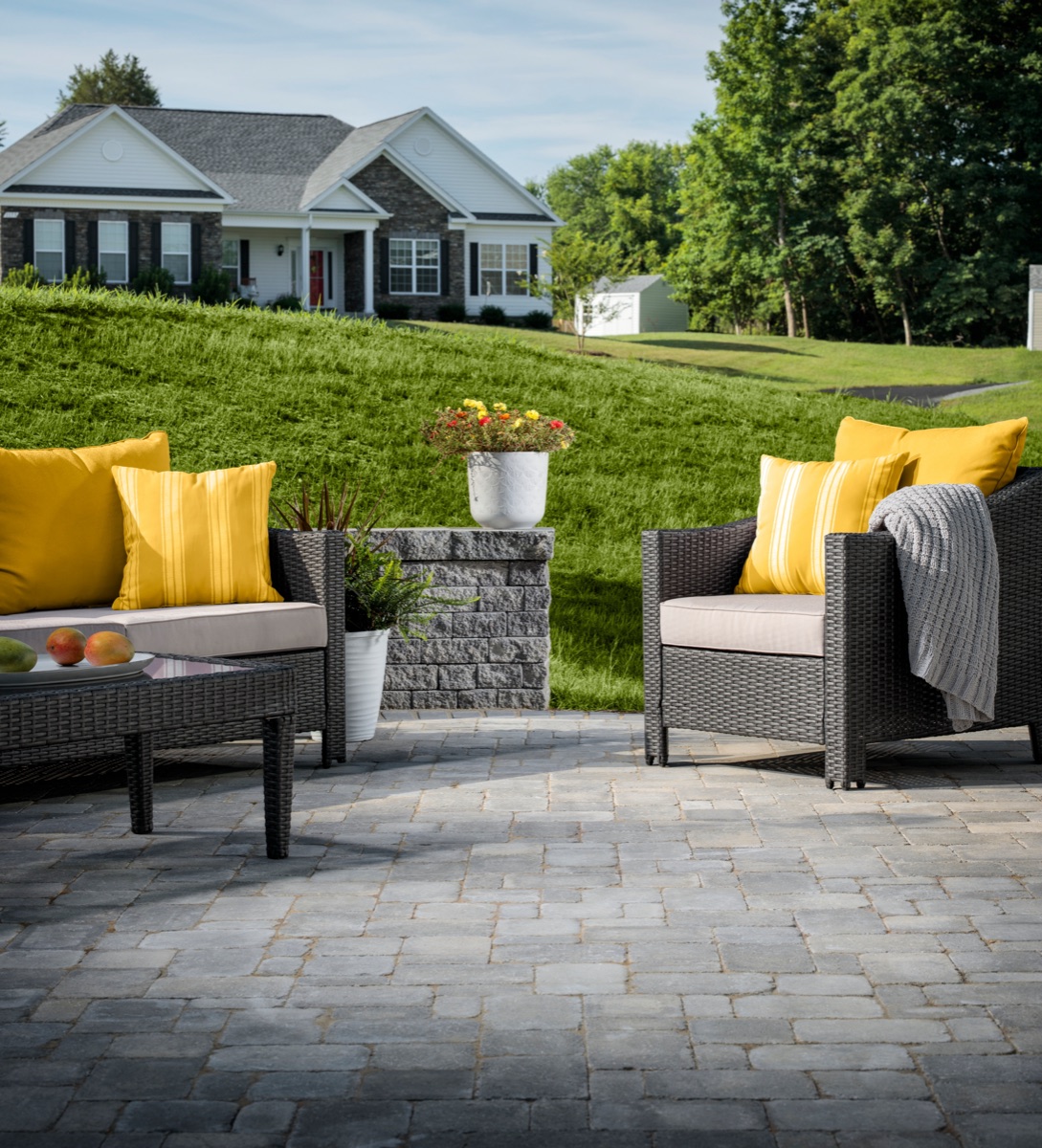 Outdoor living project managed in Hardscapers Pro
